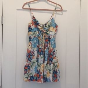 Floral colorful dress